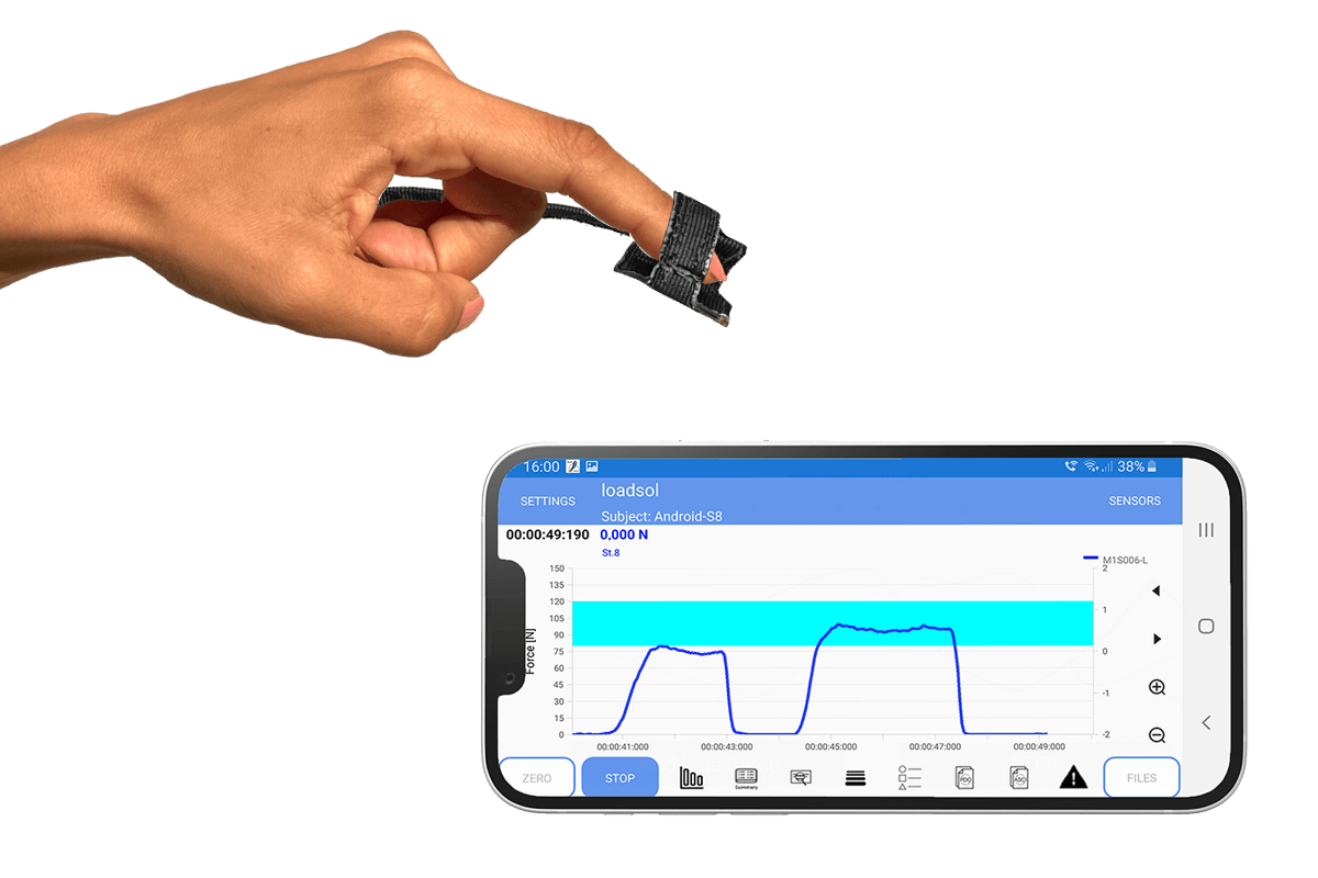 buttonsens finger force sensor